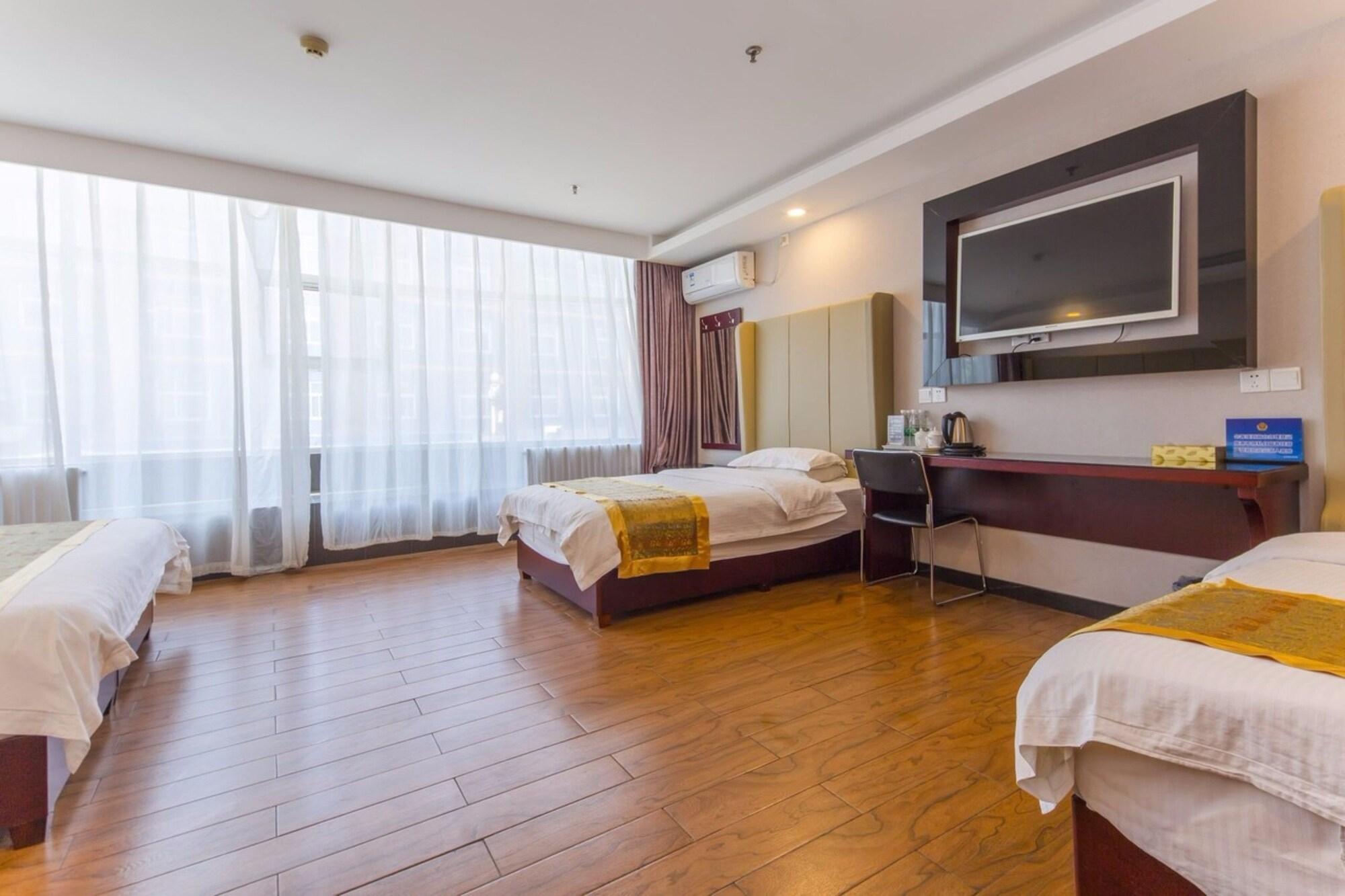 Beijing Konggang Lanwan International Hotel Shunyi Buitenkant foto